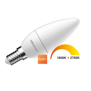 Megaman LED MM11073 kaarslamp 2,9W (25W)  E-14 dimbaar