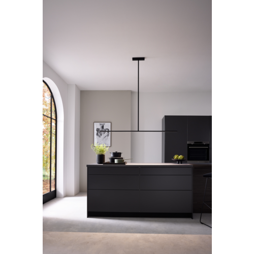 Wever-Ducre Fil 1.0 ceiling suspended 1504mm  black