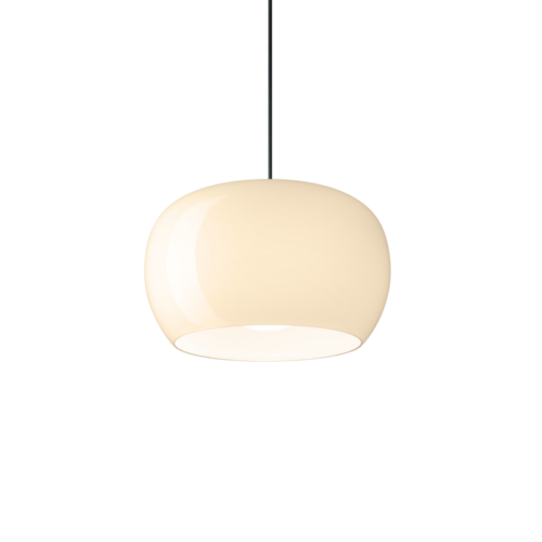 Wever-Ducre Wetro 3.0 hand-blown glass Ø300mm LED hanging lamp in 6 colors dimmable