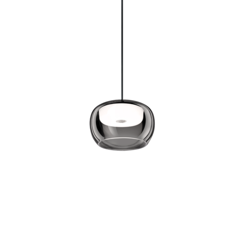 Wever-Ducre Wetro 1.0 handgeblazen glazen Ø150mm LED hanglamp in 6-kleuren dimbaar