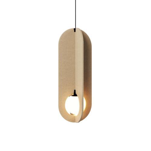 Wever-Ducre Solli Cocoon 1.0 Led hanglamp 9Watt