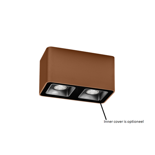 Wever-Ducre Docus 2.0 PAR16 ceiling surface GU10 dimmable in 5 colours