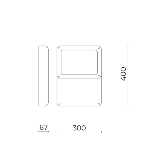 Metalmek Levante 2.0 wall straler 61Watt Metalmek Levante 2.0 wall straler 61Watt