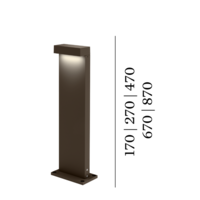 Palos Carre 1.0 outdoor led vloer armatuur