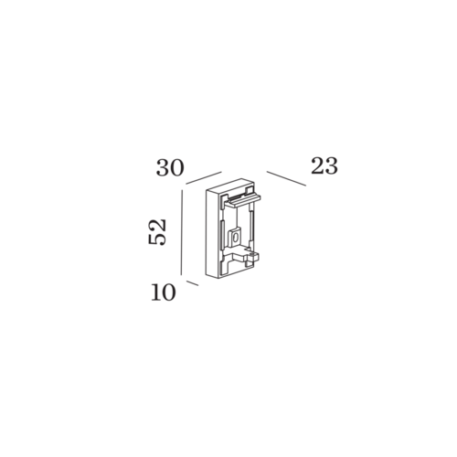 Wever-Ducre Finlin round wand-/basis-spacer 10mm Wever-Ducre Finlin round wand-/basis-spacer 10mm