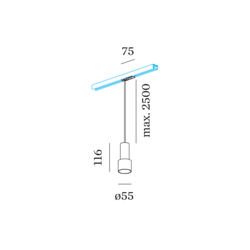 Wever-Ducre ODREY on track 1.1 PAR16 Wever-Ducre ODREY on track 1.1 PAR16