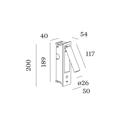 Wever-Ducre MATCH snooze SEMI-RECESSED 1.0 Wever-Ducre MATCH snooze SEMI-RECESSED 1.0