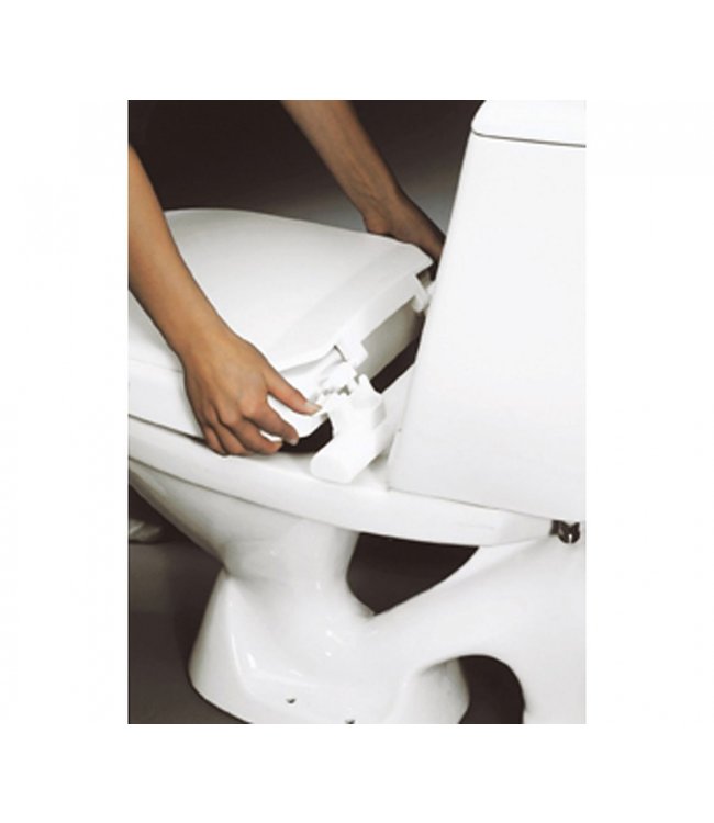 Etac Hi Loo toiletverhoger vast