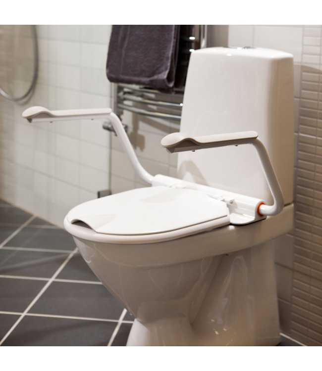 Etac Support toiletbril met armsteunen