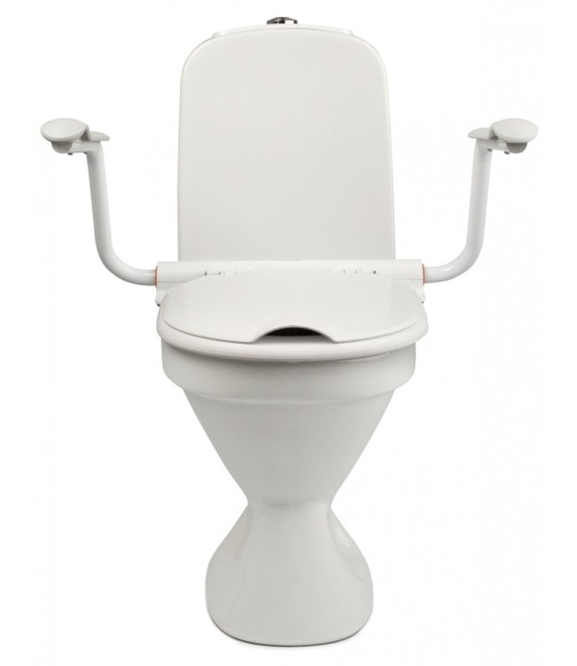 Etac Support toiletbril met armsteunen
