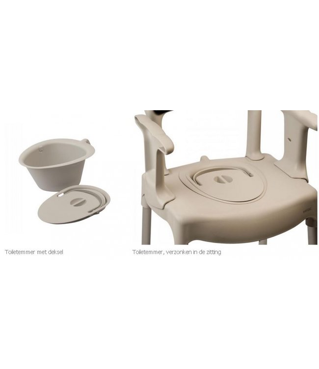 Etac Swift toiletstoel multifunctioneel