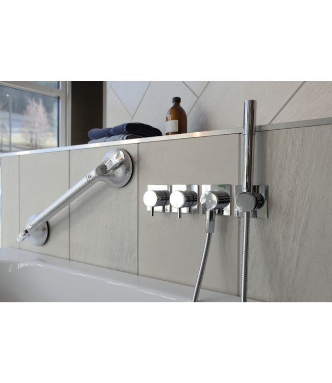 Mobeli Mobiele wandbeugel Chroom Look