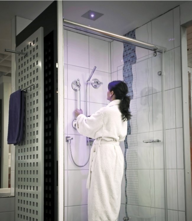 Mobeli Mobiele wandbeugel Chroom Look