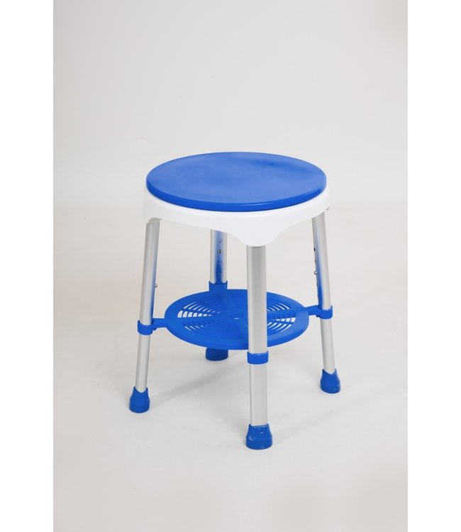 Atlantis Luxe douchekruk met draaibare zitting