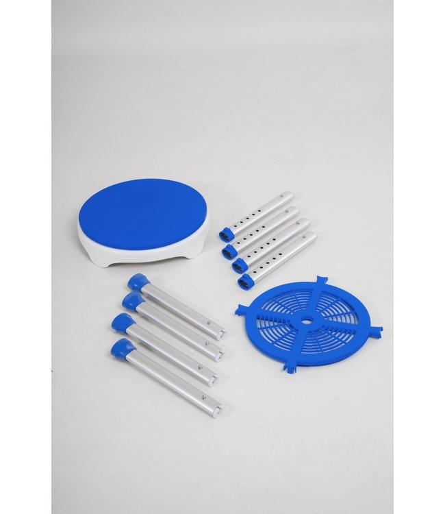 Atlantis Luxe douchekruk met draaibare zitting