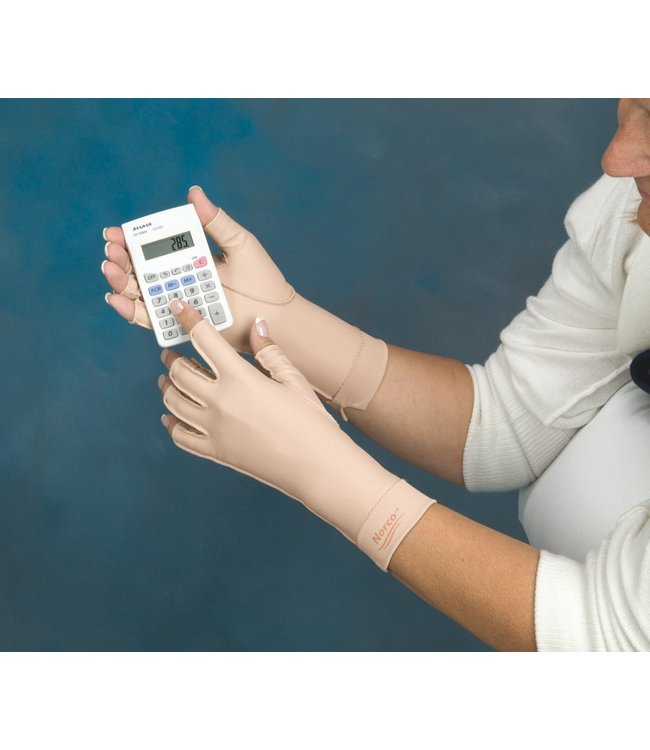 Acu Life Oedeemhandschoenen - halve vingers over de pols