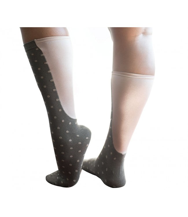 Xpandasox Unisex - kuithoogte - stip