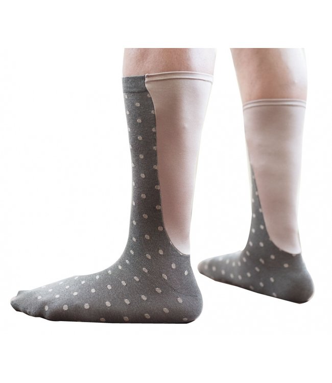 Xpandasox Unisex - kuithoogte - stip