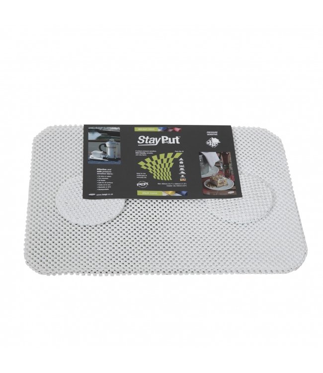 StayPut Anti-slip placemat en onderzetter set