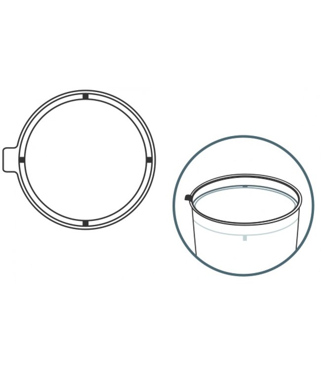 Ornamin Drinkdeksel met gleuven