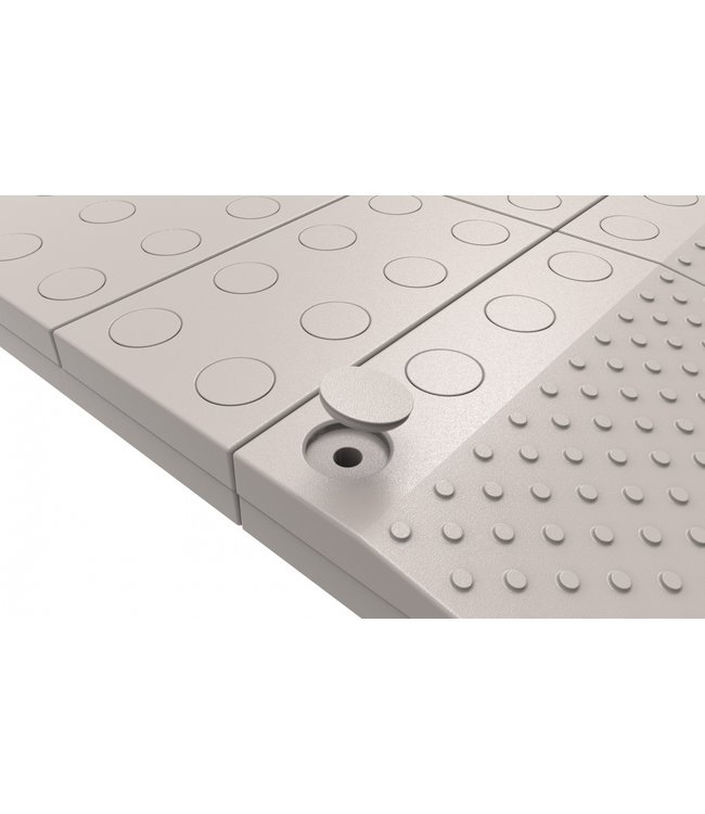 SecuCare Vuldoppen set grijs