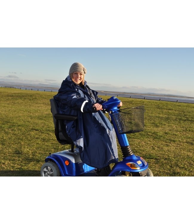 Splash Poncho met mouwen