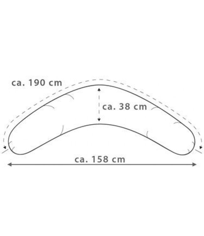 Theraline Hoefijzerkussen