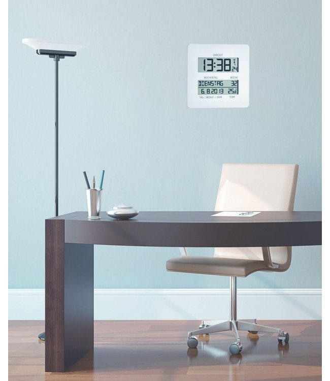 Able2 Radiografische klok met temperatuurweergave