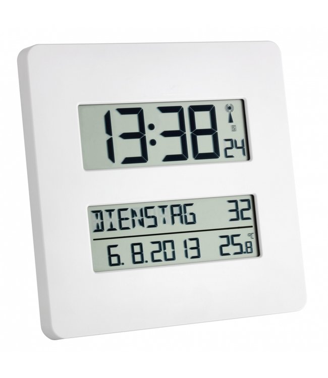 Able2 Radiografische klok met temperatuurweergave