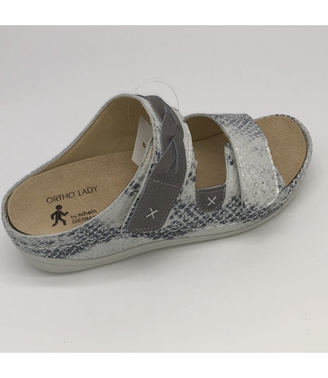 Schein Ortho-lady slangenprint Ice/grijs
