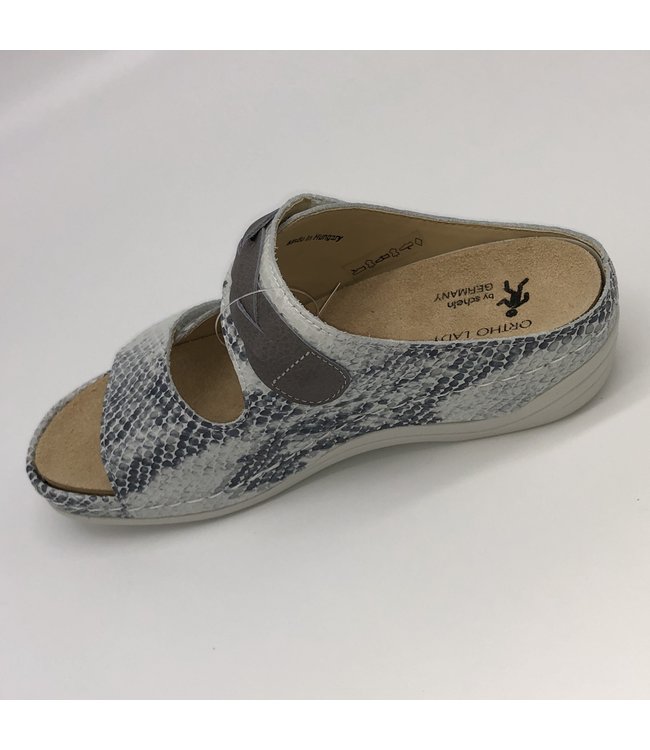 Schein Ortho-lady slangenprint Ice/grijs