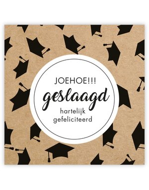 Geslaagd kadokaartje 12 st.