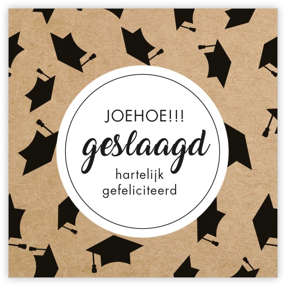 Geslaagd kadokaartje st.