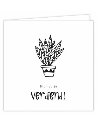 SUUS Wenskaart 6 st.