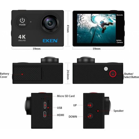 Eken H9R Action Camera