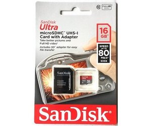 SanDisk 16GB Micro SD-Card TechPunt