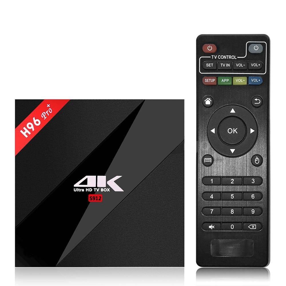 Tv Box h96+ Pro 4k 8 Núcleos 3gb Ram Android 7.1 Bluetooth