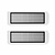 Xiaomi Roborock Original Filter pour Xiaomi Roborock V1, S50, S55, S5 Max, S6 Robot Vacuum (2 pcs)