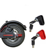 Scheibenbremsschloss für Xiaomi M365, M365 Pro, Essential, 1S und Pro 2 Scooter
