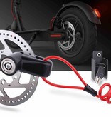 Scheibenbremsschloss für Xiaomi M365, M365 Pro, Essential, 1S und Pro 2 Scooter
