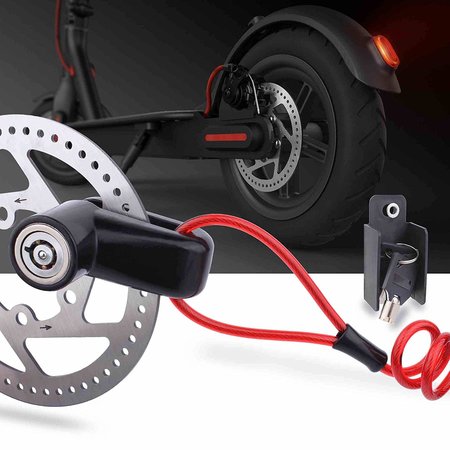 Verrouillage du frein à disque pour Xiaomi M365, M365 Pro, Essential, 1S et Pro 2 Scooter