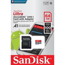 SanDisk 64GB Geheugenkaart