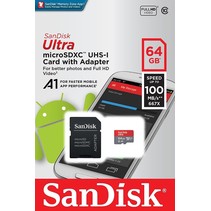 SanDisk 64GB Geheugenkaart