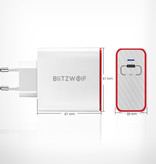 Blitzwolf BlitzWolf BW-PL4 USB-PD 45 Watt Oplader