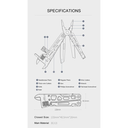 Xiaomi Xiaomi Nextool KT5023