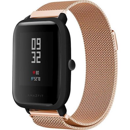 Metal Strap Milanese Stainless Steel for Huami Amazfit BIP S / BIP U Pro / GTS 20mm