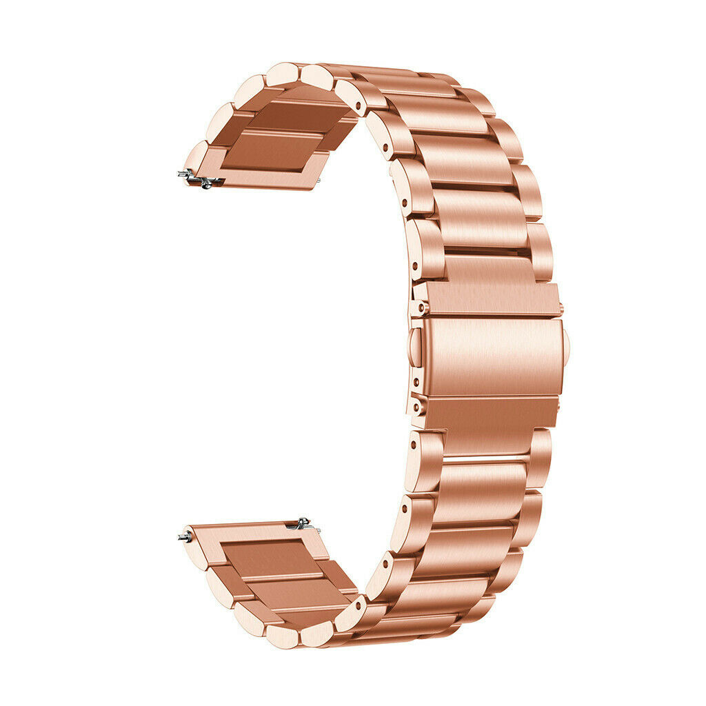 Cool Correa Universal 20mm Metal Rose Gold Amazfit Bip / GTS / Bip Lite /  Huawei / Samsung / COOL Os