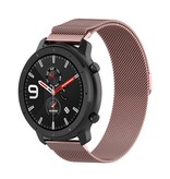 Metallband Milanese Edelstahl für Huami Amazfit GTR / GTR 2 / Stratos / Stratos 3 22mm