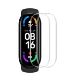 Xiaomi Mi Band 6 Curved Edge Screen Protector (set van 2 stuks)