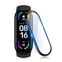 Xiaomi Mi Band 6 Curved Edge Screen Protector (set van 2 stuks)